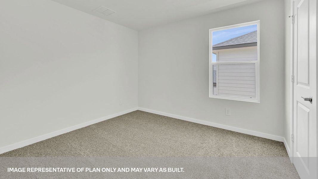 Representative unfurnished interior of a home built from the The Lyndon by D.R. Horton in Mayfair, New Braunfels (Image 13).