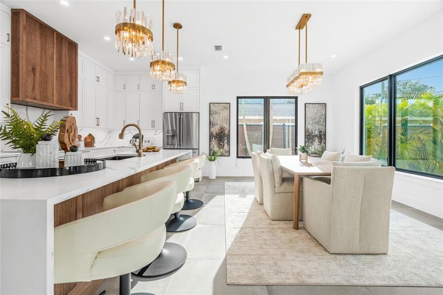 Furnished interior view inside a new home in , Sarasota (Image 29). Furnished interior view inside a new home in , Sarasota (Image 29).