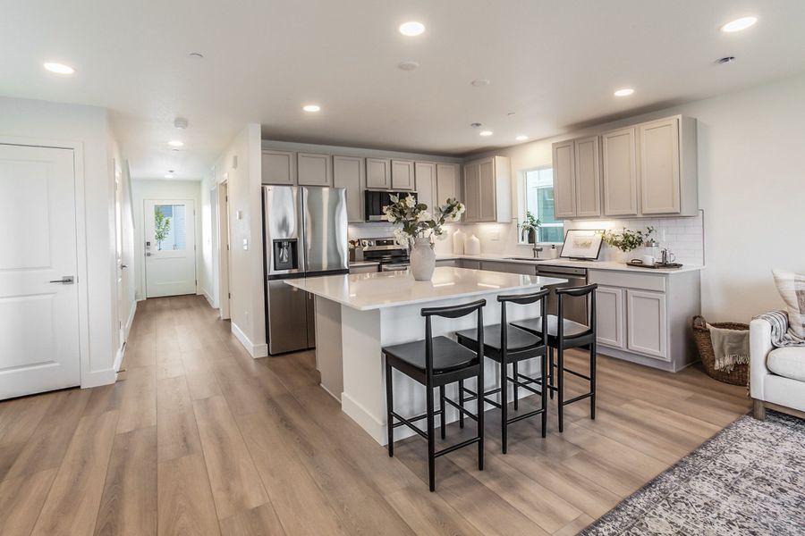 Furnished interior view inside a new home in Bloom, Fort Collins (Image 34).