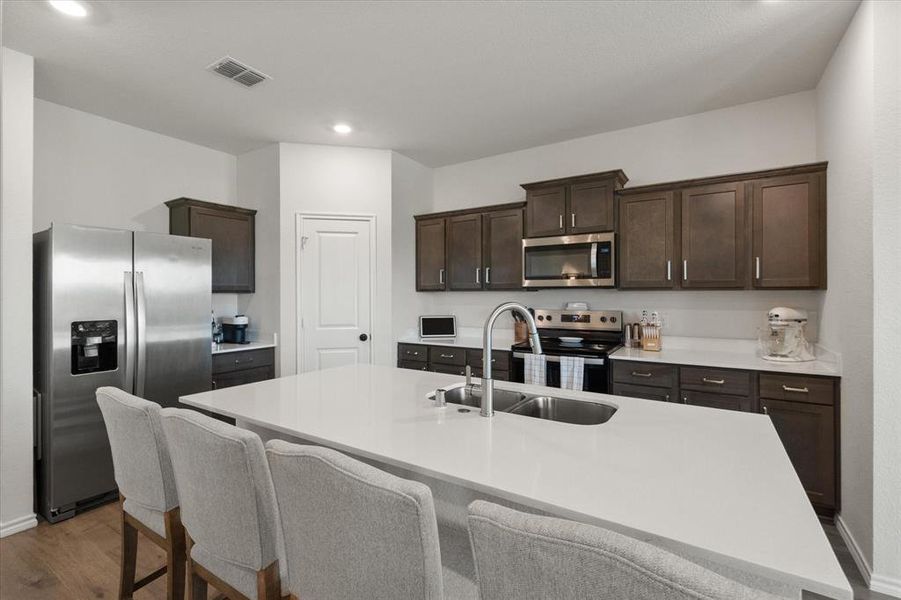 Furnished interior view inside a new home in Corsicana Commons, Corsicana (Image 26).