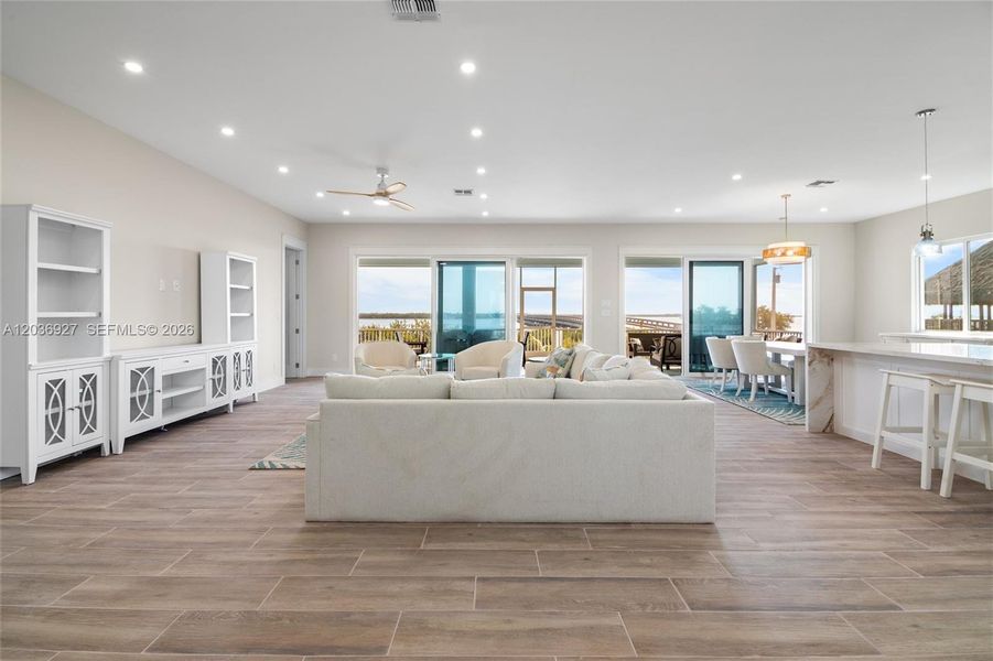 Furnished interior view inside a new home in , Big Pine Key (Image 3).