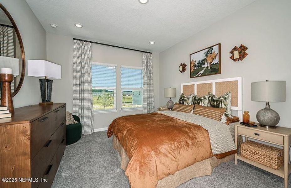 Furnished interior view inside a new home in , St. Augustine (Image 19).