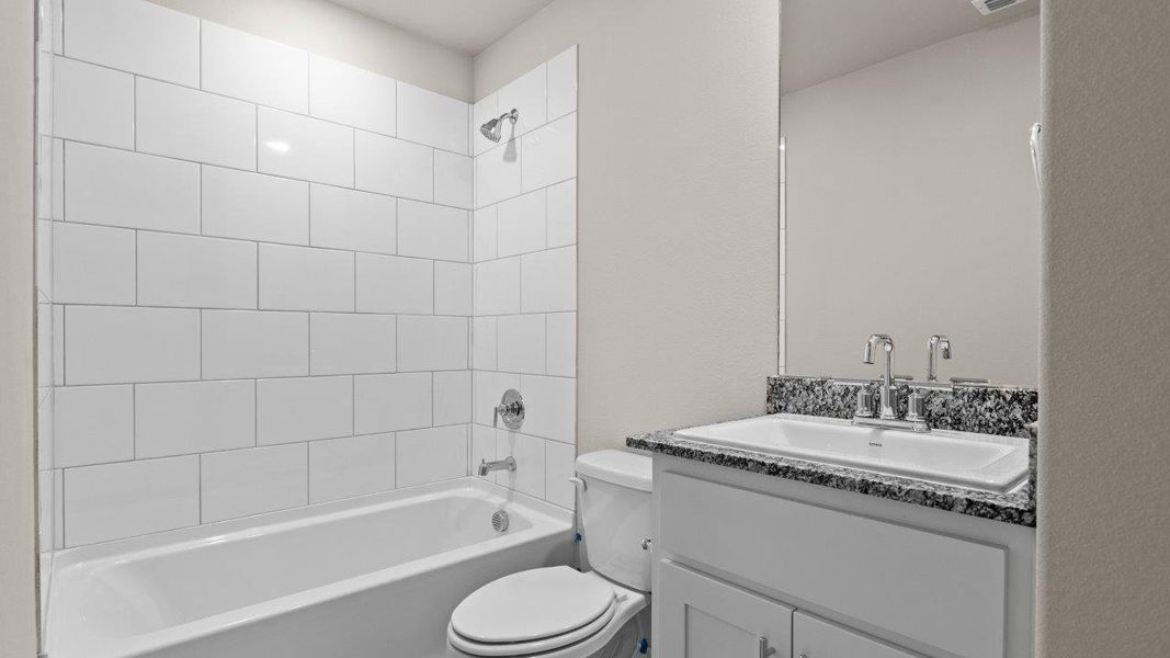 Furnished interior view inside a new home in Heritage Parks, Abilene (Image 6). Furnished interior view inside a new home in Heritage Parks, Abilene (Image 6).