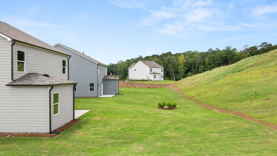Representative exterior details of a home built from the Harbor by D.R. Horton in Sheffield Highlands, Dallas (Image 25). Representative exterior details of a home built from the Harbor by D.R. Horton in Sheffield Highlands, Dallas (Image 25).