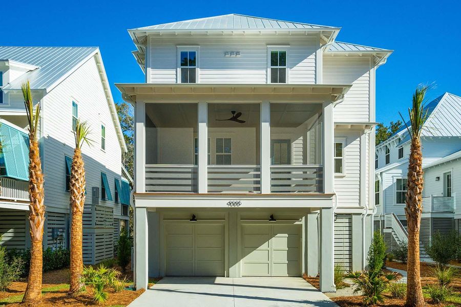 Front exterior of a new home in , Johns Island, SC, highlighting curb appeal (Image 26). Front exterior of a new home in , Johns Island, SC, highlighting curb appeal (Image 26).