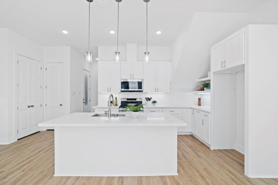 Loads of storage and dedicated pantry