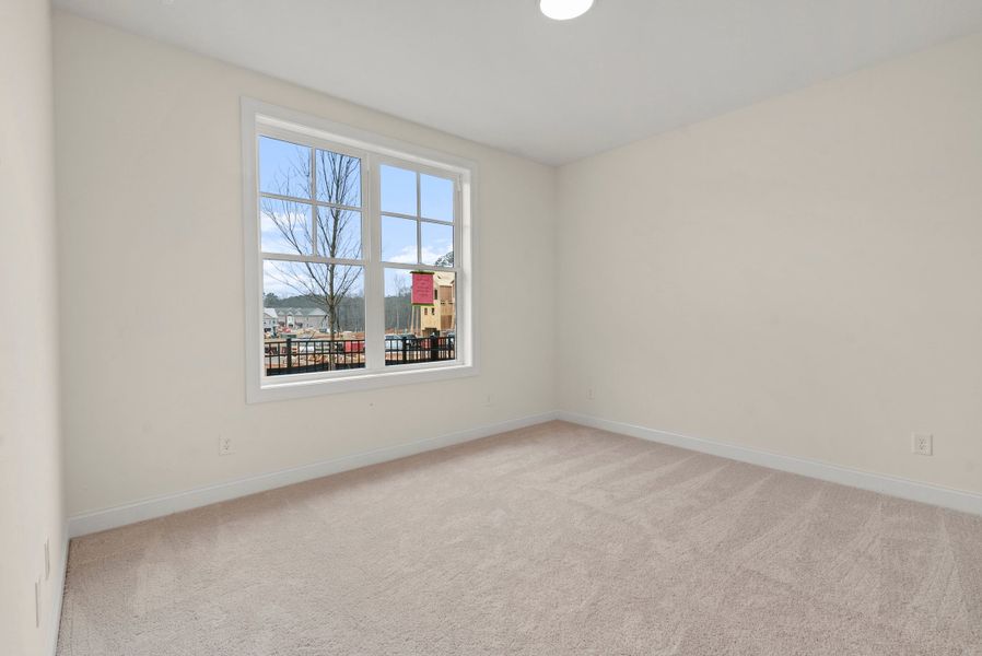 Representative unfurnished interior of a home built from the The Grayson II by The Providence Group in Townes 333, Peachtree Corners (Image 17).