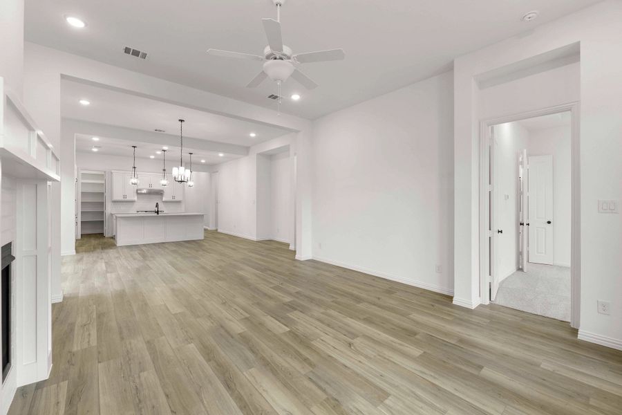 Open Kitchen-Living-Dining Room Representative Photo