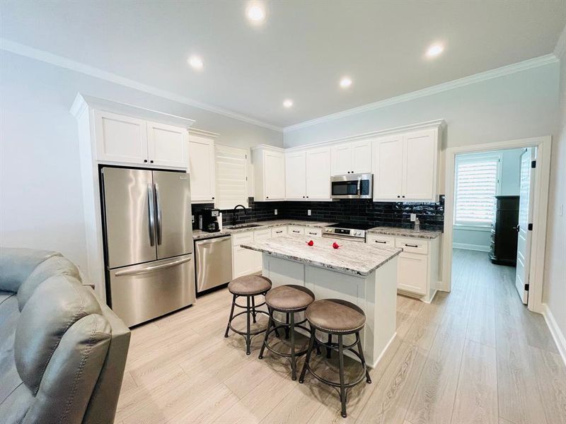 Furnished interior view inside a new home in , Yantis (Image 10). Furnished interior view inside a new home in , Yantis (Image 10).