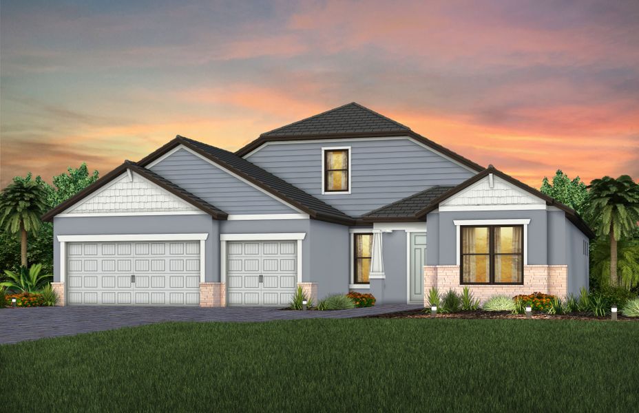 Exterior C2 with stone detail Exterior C2 with stone detail