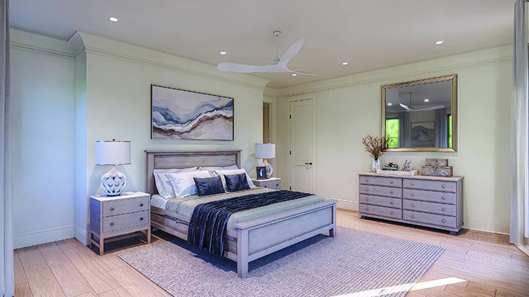 Furnished interior view inside a new home in , Mount Pleasant (Image 8).