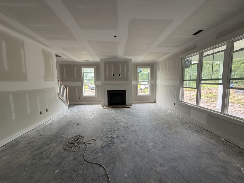 In-progress construction of a new home in Pelican Reef, Hampstead, NC (Image 8). In-progress construction of a new home in Pelican Reef, Hampstead, NC (Image 8).