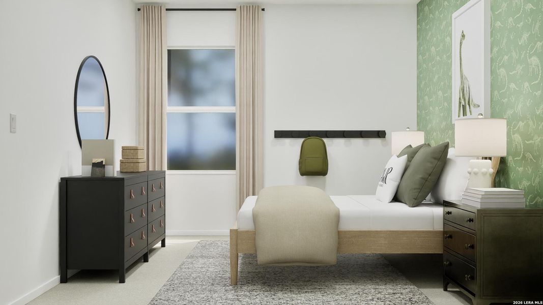 Furnished interior view inside a new home in David Estates, Portland (Image 17).