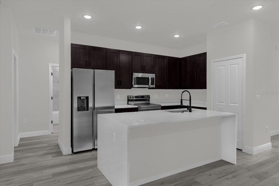 Furnished interior view inside a new home in , Citrus Springs (Image 6).