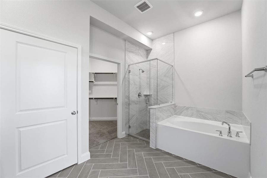 Furnished interior view inside a new home in , Cypress (Image 11).