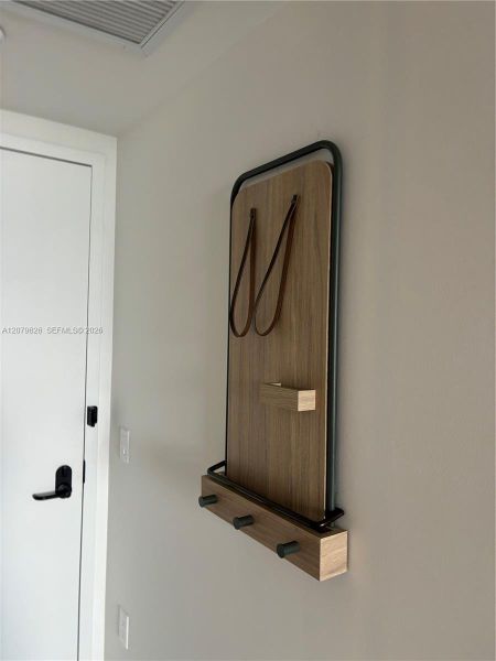 Close-up of interior finishes inside a home in , Miami (Image 11).
