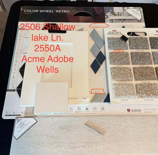 Sample of building materials used in homes in , Iowa Colony (Image 46). Sample of building materials used in homes in , Iowa Colony (Image 46).