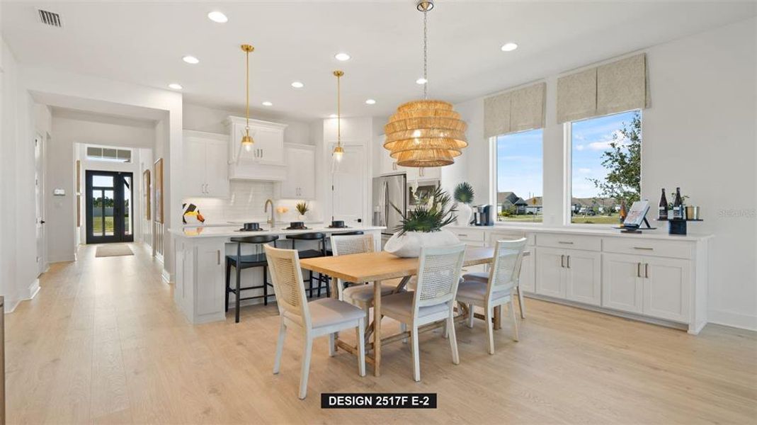 Furnished interior view inside a new home in Star Farms at Lakewood Ranch, Bradenton (Image 16).