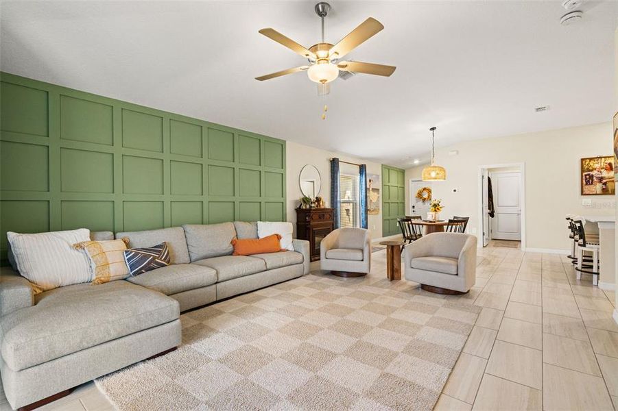 Furnished interior view inside a new home in , Riverview (Image 8).