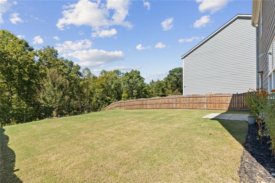 Exterior details and patio area of a home in , Dawsonville (Image 3). Exterior details and patio area of a home in , Dawsonville (Image 3).