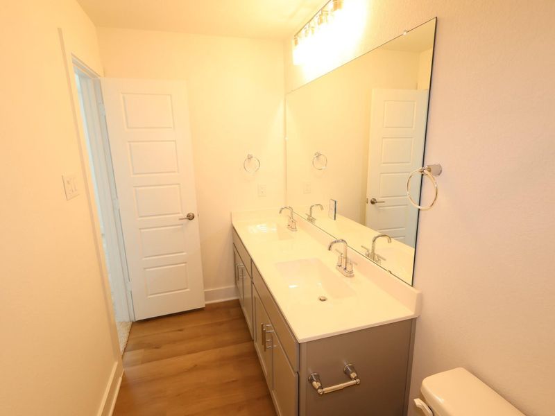 Furnished interior view inside a new home in Marvida, Cypress (Image 8).
