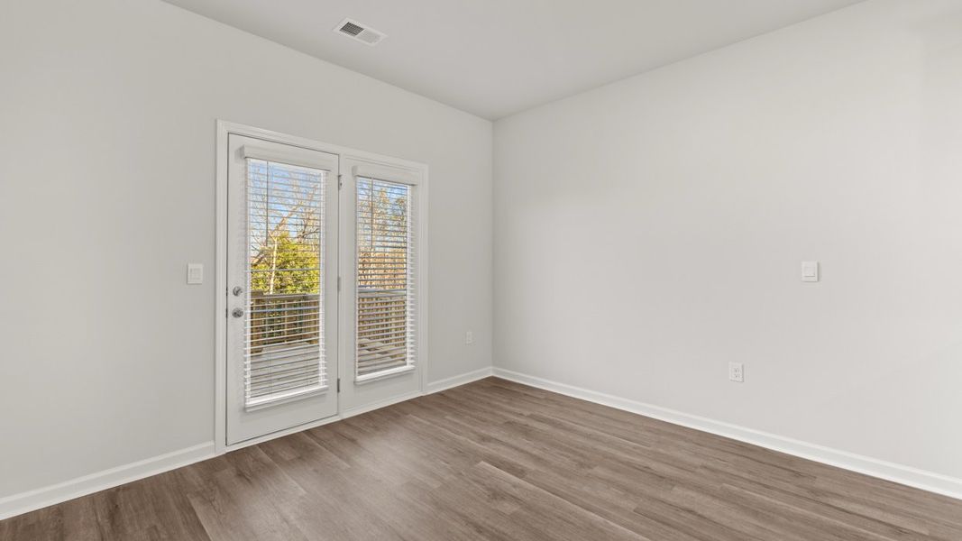 Representative unfurnished interior of a home built from the Elle by D.R. Horton in Highland Hills, Graniteville (Image 13).