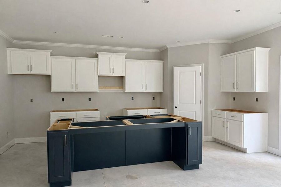 In-progress construction of a new home in , Sugar Hill, GA (Image 5).