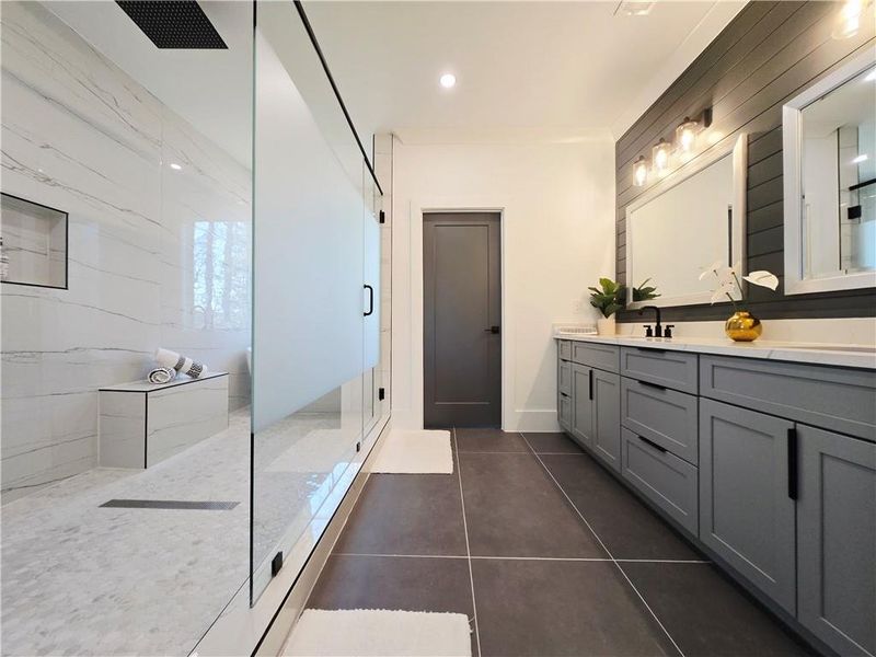 Furnished interior view inside a new home in , Atlanta (Image 12). Furnished interior view inside a new home in , Atlanta (Image 12).