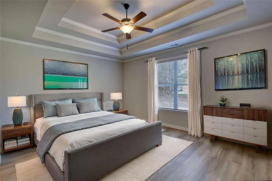 Furnished interior view inside a new home in , Social Circle (Image 14).