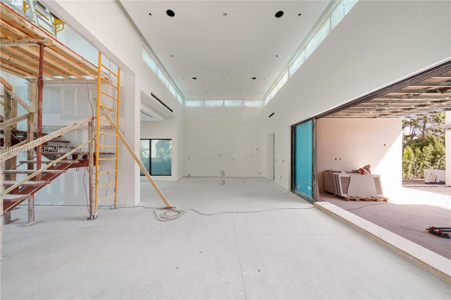 In-progress construction of a new home in , Biscayne Park, FL (Image 16). In-progress construction of a new home in , Biscayne Park, FL (Image 16).