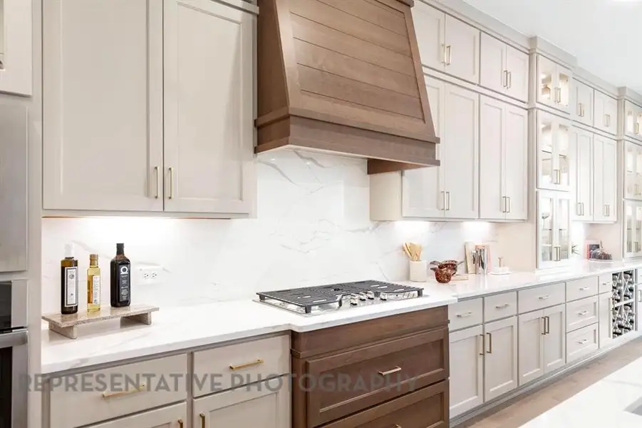 Furnished interior view inside a new home in Mustang Lakes, Celina (Image 13).