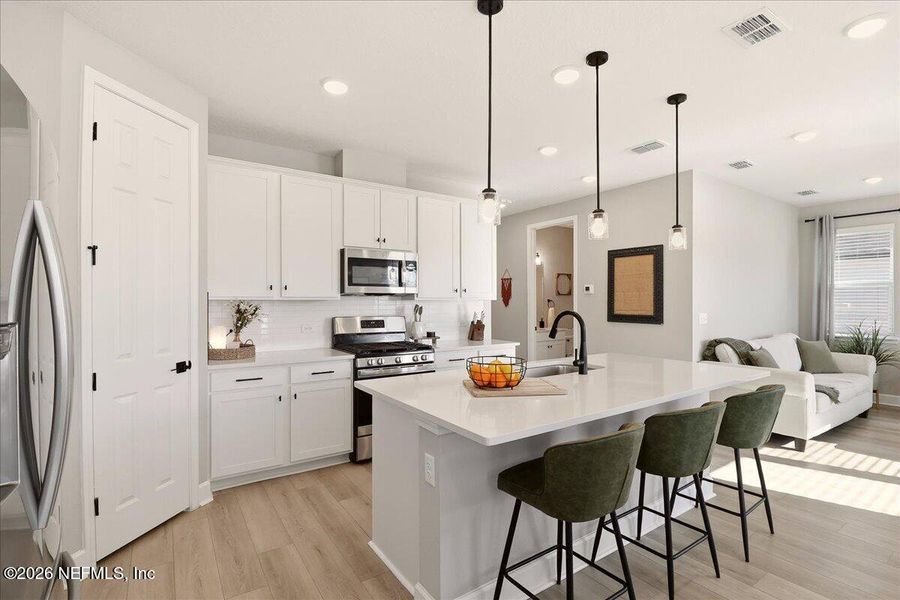 Furnished interior view inside a new home in , St. Augustine (Image 7). Furnished interior view inside a new home in , St. Augustine (Image 7).