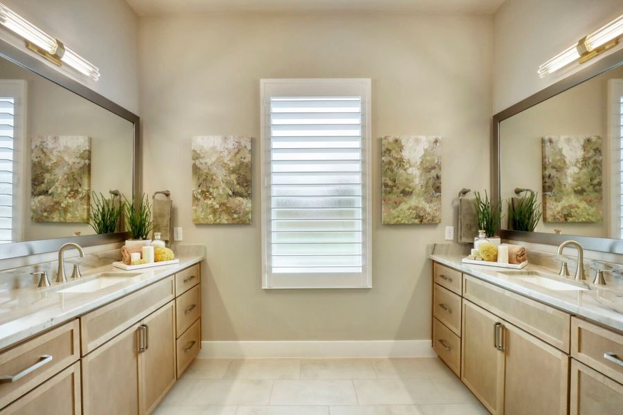 Representative furnished interior of a home built from the 5001 by Risewell Homes in Freedom at Anthem, Kyle (Image 15).