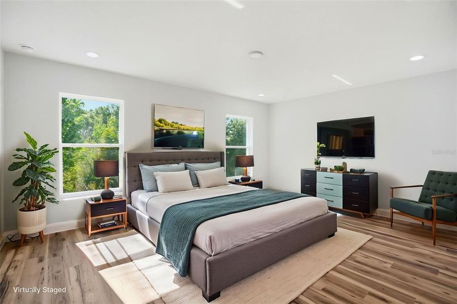 Furnished interior view inside a new home in , Weeki Wachee (Image 9). Furnished interior view inside a new home in , Weeki Wachee (Image 9).