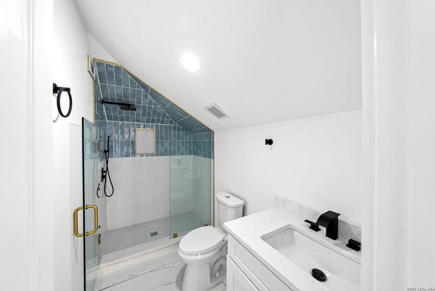 Furnished interior view inside a new home in , Kyle (Image 12).
