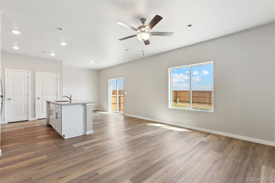 Spacious, unfurnished interior of a new home in Bennett Ranch, Bennett (Image 17). Spacious, unfurnished interior of a new home in Bennett Ranch, Bennett (Image 17).