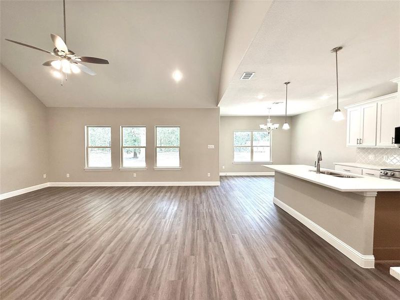Spacious, unfurnished interior of a new home in , Lake Kiowa (Image 14).