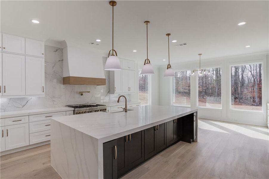 Furnished interior view inside a new home in , Hoschton (Image 28).