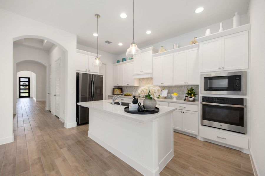 Kitchen to Front Door