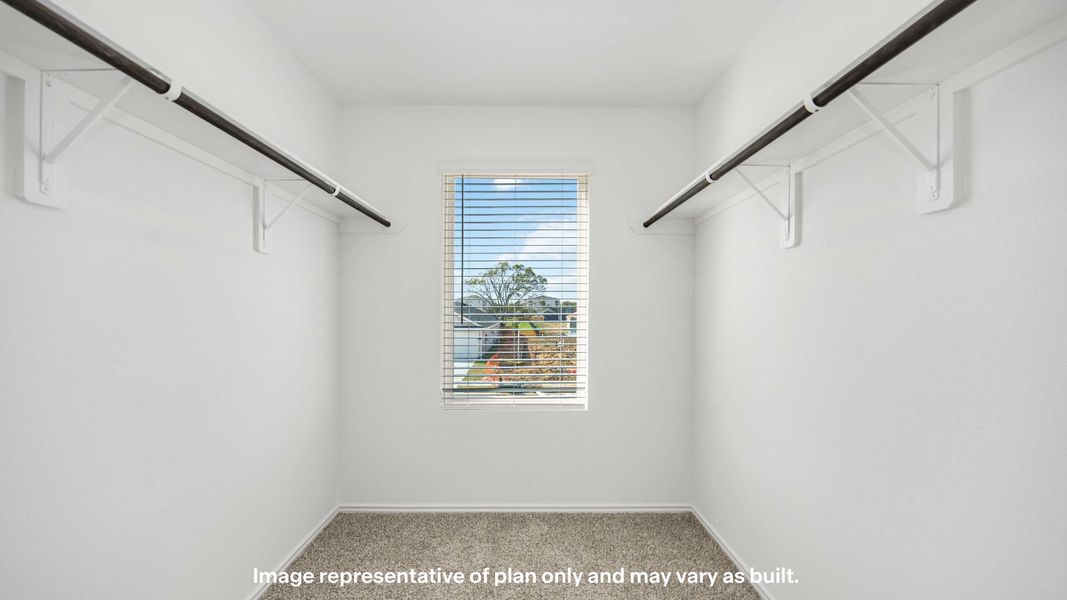 Representative unfurnished interior of a home built from the Fallow by D.R. Horton in Deer Meadows, Odessa (Image 22).