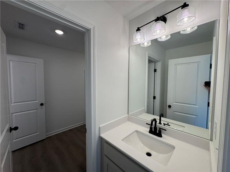 Furnished interior view inside a new home in Creekside, Dawsonville (Image 8).