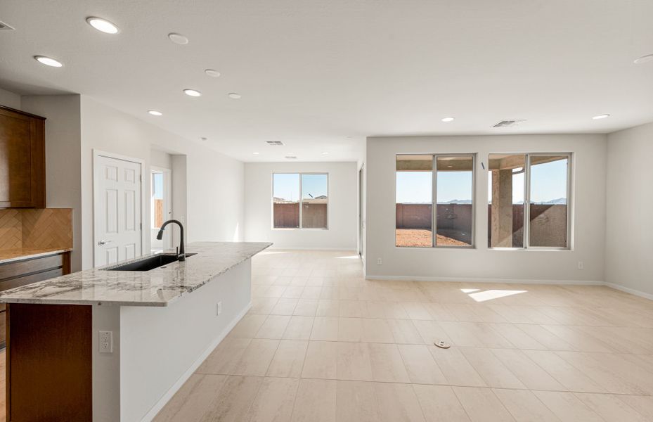 Representative furnished interior of a home built from the Rimini by Pulte Homes in Blossom Rock, Apache Junction (Image 5). Representative furnished interior of a home built from the Rimini by Pulte Homes in Blossom Rock, Apache Junction (Image 5).