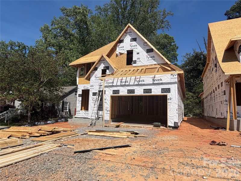 In-progress construction of a new home in , Charlotte, NC (Image 8).