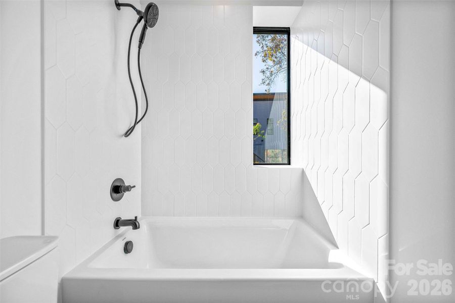 Close-up of interior finishes inside a home in , Asheville (Image 18).