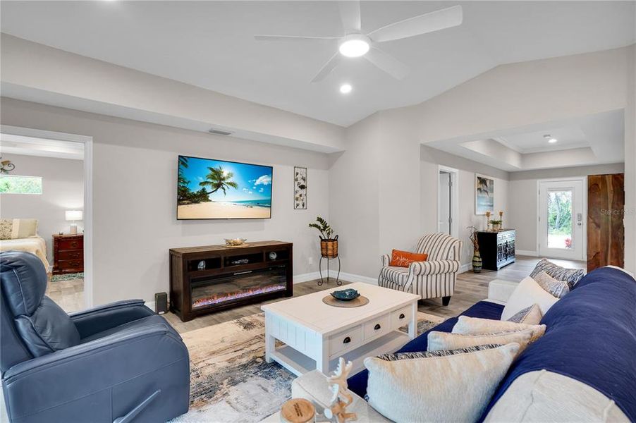 Furnished interior view inside a new home in , Port Charlotte (Image 9). Furnished interior view inside a new home in , Port Charlotte (Image 9).