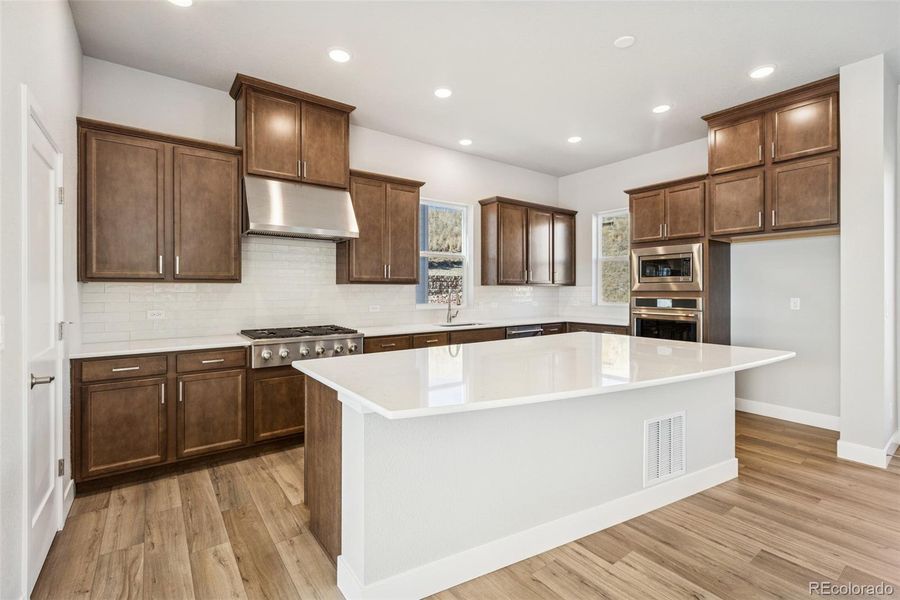 Furnished interior view inside a new home in Trailside at Cottonwood Creek, Colorado Springs (Image 4).