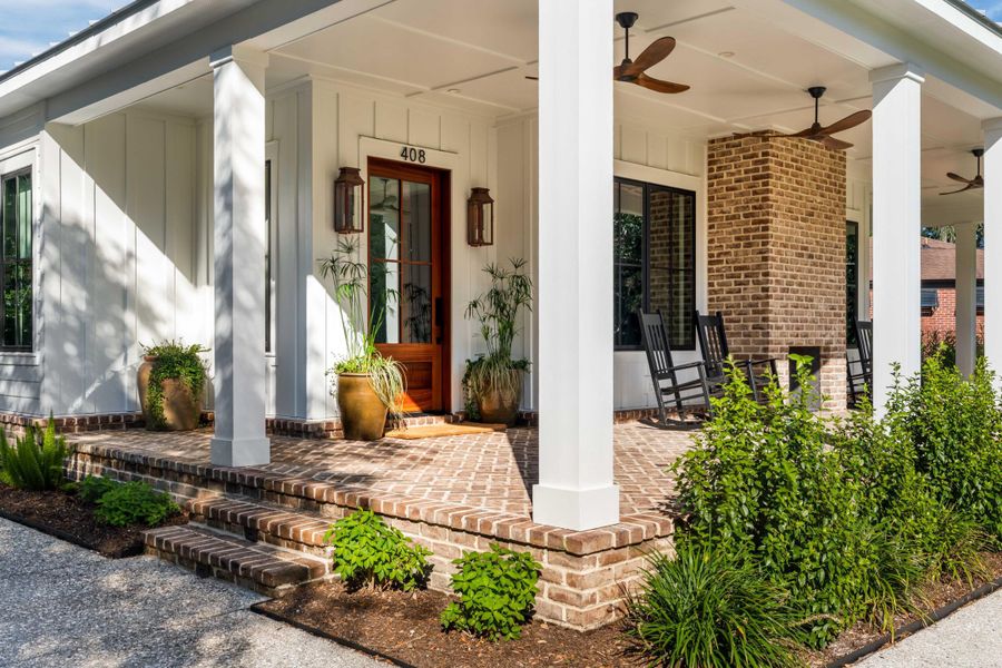 Exterior details and patio area of a home in , Mount Pleasant (Image 21).