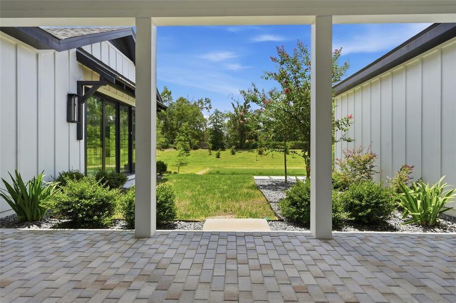 Exterior details and patio area of a home in , Gainesville (Image 4). Exterior details and patio area of a home in , Gainesville (Image 4).