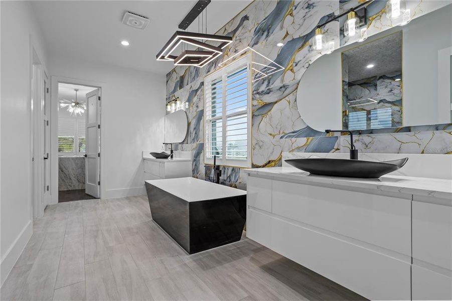 Furnished interior view inside a new home in , Eustis (Image 40).
