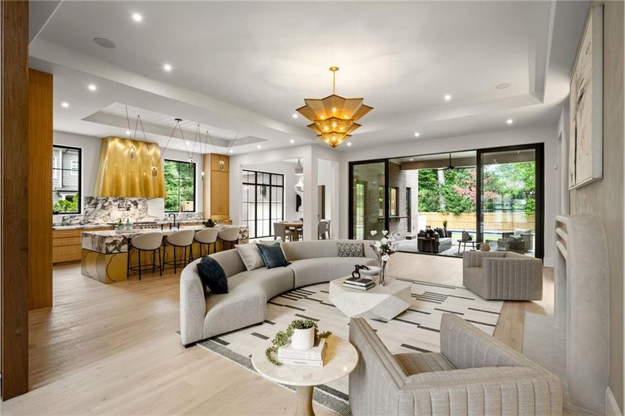 Furnished interior view inside a new home in , Brookhaven (Image 7). Furnished interior view inside a new home in , Brookhaven (Image 7).